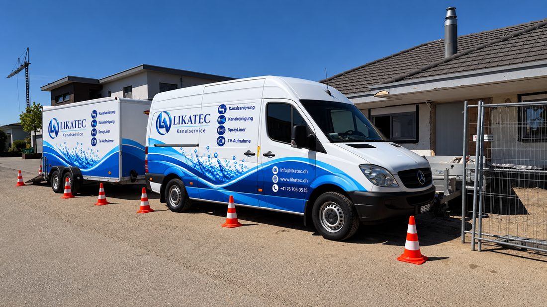 LikaTec bei einem Einsatz auf der Baustelle